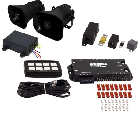 Styrsystem, Blå, 24V